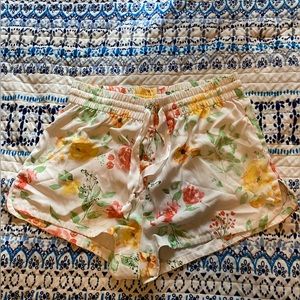 Floral Sleepwear Shorts